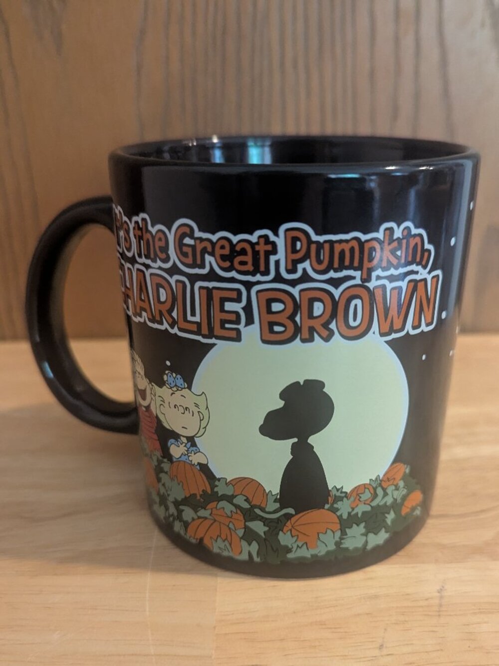 VTG "It's the Great Pumpkin Charlie Brown" Believer Collectible Mug Halloween